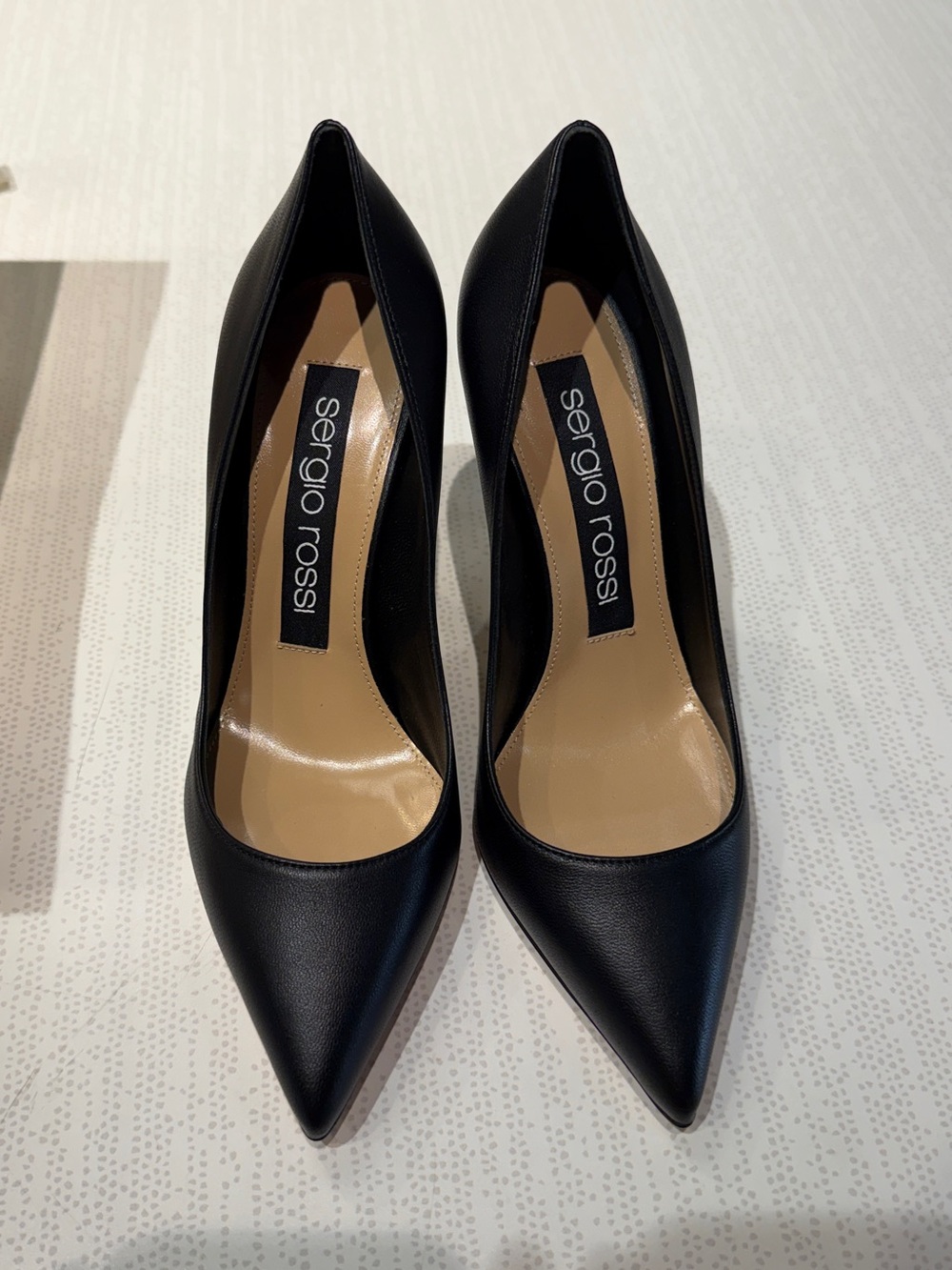 Sergio Rossi Godiva 90mm Pumps - Picture 8 of 9